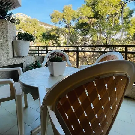 Lägenhet Estudio Familiar Con Piscina En Playa Levante *